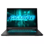 Gigabyte Gaming Laptop A16 3TH, 16 FHD+ 165Hz 300 nits, AMD Ryzen 7 260, 16GB, 512GB SSD, GeForce RTX 5050 8GB, Backlit
