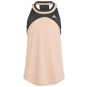 Majica kratkih rukava za djevojcice Adidas Club Tennis Tank Top - ambient blush/black