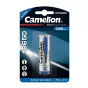 Camelion litijum jonska baterija 18650 2.5A 3,7V ( CAM-ICR18650-2.5/BP1 )