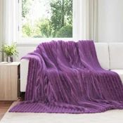 Obloge 6 kos Vijolična 240 x 220 cm 8.76 Flis