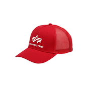 Kapa s šiltom Alpha Industries Basic Trucker 186902 Speed Red 328