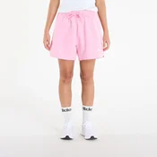 Kratke hlače adidas 3 Stripes Studio Fleece Loose Shorts True Pink XS