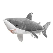 shumee Plišasti medvedek Gustaw Shark ADI siv 90 cm