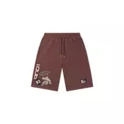 AND1 Hlače On Court Applique  bež / rjava / črna / bela