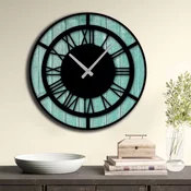 Opviq MDF Zidni sat 50cm Šareni