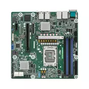 ASRock EC266D4U-2L2T, 1xSKT, LGA 1700, Intel Xeon 6, SATA, NVMe, 1xM.2, 2x10GbE, 2xGbE, IPMI