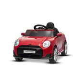 Beneo Električni avtomobilček BMW Mini Cooper 12V, rdeč, USB vhod z Bluetooth povezavo za MP3 predvajalnik, 2,4 GHz daljinski upravljalnik, 2 x 25W motor, litijeva baterija, LED luči, ORIGINALNA registracij