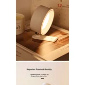 Onefire Nocna lampa LED, 3 W, Bežicna, Bela