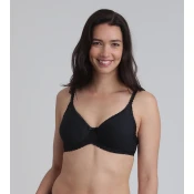 PLAYTEX UNDERWIRE PADDED BRA - Womens Underwire Bra - Black