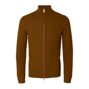SELECTED Pletena jopa SLMTRAY karamel