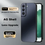 Shangsu Maska za mobilni telefon Samsung Galaxy S22, Crna