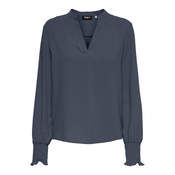 ONLY Bluza ONLMETTE temno modra