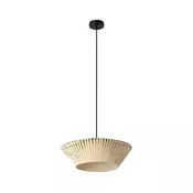 Osram - Luster na sajli DECOR STRIPES 1xE27/10W/230V precnik 40,5 cm bež