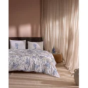Madame Coco Set posteljine Chapele, Dvokrevetni, Ranforce, Belo-plavi