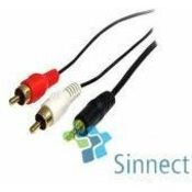 SINNECT kabel audio RCA Stereo 3,5 mm jack - 2x RCA, 1,5 m (14.103)