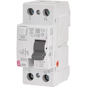 ZAŠČITNO STIKALO FID ETI EFI-P2 AC 40/0.03A 2P FID