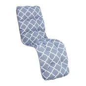 Homestar Blazina za stol BADEN-BADEN 48x165 cm siva z vzorcem rombov
