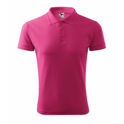 Polo majica muška PIQUE POLO 203 - XL - Purpurnocrvena