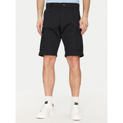 Gant Kratke hlače iz tkanine 205069 Črna Relaxed Fit
