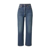 LEVIS  Kavbojke RIBCAGE STRAIGHT temno modra