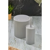 Lessentiel Maison Set dodataka za kupatilo PZR-063, Svetlosivi