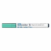 Flomaster Schneider, Paint-It metalik marker 010, 0,8 mm, zeleni