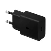 SAMSUNG mrežni punjač, Type-C priključak, 15 W, PD brzi punjač, CRNA EP-T1510NBEGEU