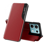 Elegantna knjigovska torbica View Case za Xiaomi Redmi Note 13 - Rdeča KP30979