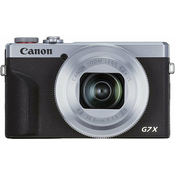 Canon Powershot G7x Mark III Silver RUK/SEE