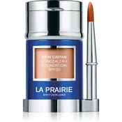 La Prairie Skin Caviar Concealer Foundation puder in korektor SPF 30 odtenek Porcelain Blush NC-10 30 ml