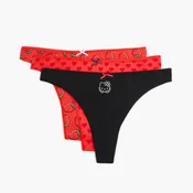 Cropp - 3-paket gacice Hello Kitty - crvena
