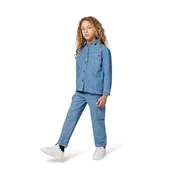 Otroška jeans srajca HUGO