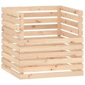 Vidaxl Kompostnik 80x80x78 cm trdna borovina