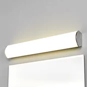 Lindby Elanur LED stenska svetilka za kopalnico - Kopalnica - Sodobni - bela satinirana, krom - Kovina