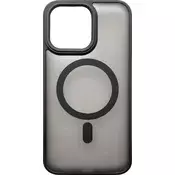 mobilNET plastični ovitek za iPhone 14, črn (Magsafe)
