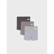 Sinsay - Pamucne biciklisticke helanke 3 pack - tamno siva