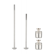 Abus Brava za bicik Nutfix M3/8, Siva