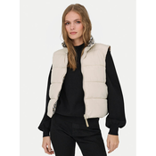 ONLY Brezrokavnik Tammy 15357509 Bež Regular Fit