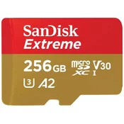 SanDisk Extreme microSDXC 256GB 190MB/s + adapter