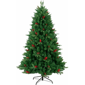 Novogodišnja jelka sa šišarkama 210cm