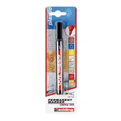 Marker permanentni 1,5-3mm okrugli vrh edding 300/1 crni blister