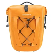 KJB Kolesarska torba za prtljažnik z zavihanim zapiranjem, 25 l, oranžna