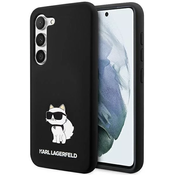 Karl Lagerfeld KLHCS24SSNCHBCK S24 S921 hardcase black Silicone Choupette (KLHCS24SSNCHBCK)