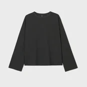 Cropp - Bluza z raglanskimi rokavi - temno siva