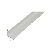 KOTNI PROFIL GAH ALBERTS ALU, 20X10X1.5X1000 MM