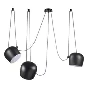 LED viseca lampa FK2016-38V BK