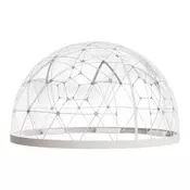 VEVOR Vrtna kupolasta šotor 36x22 m prozoren