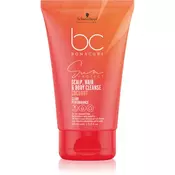, Schwarzkopf Professional BC Bonacure Sun Protect Scalp, Hair & Body Cleanse šampon za lase in telo 100 ml
