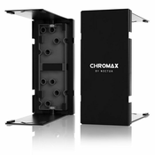 Noctua NA-HC8 chromax.black – pokrov za ventilator (aluminij, črn)