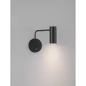 LOEN ZIDNA SVJETILJKA CRNA GU10 1X10W IP20 NL9011529